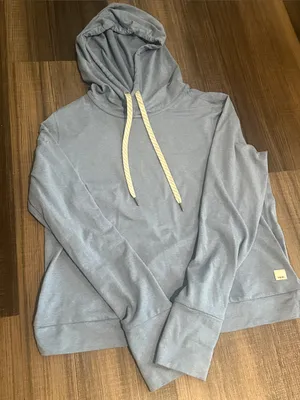 Vuori Light Blue Halo Essential Hoodie - Women’s thumbnail 2
