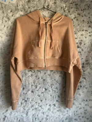 110. Aeropostale sz med cropped hoodie thumbnail 1