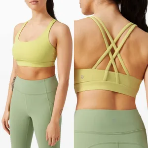 Lululemon Energy‎ Bra Lemon Vibe US 4 Yoga Pilate Running Workout Gym thumbnail 2