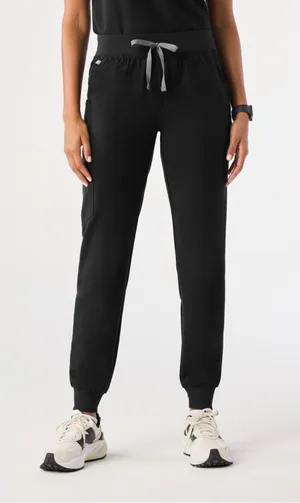 FIGS Zamora Jogger Scrub Bottoms Black thumbnail 1