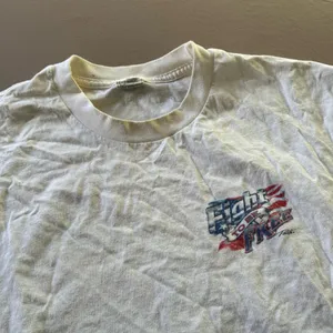 Reel Life Art Patriotic Fishing Muscle Tee thumbnail 4