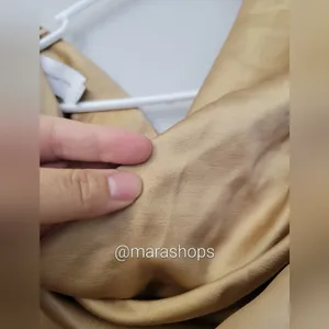Significant Other Erika Tan Satin Dress thumbnail 11