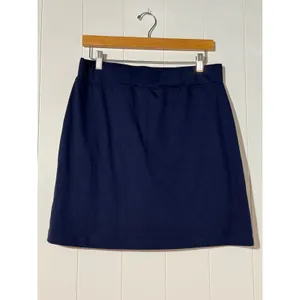 Anne Klein Sport Navy Athletic Skort Medium Pull On Stretch Built In Shorts thumbnail 3