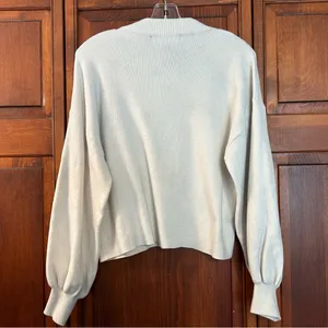 Women’s Vero Moda Soft Cream long sleeve Turtleneck Sweater size Medium thumbnail 4