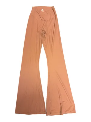 Sunzel Ribbed Flare Leggings – Light Brown Clay, Size S, NWOT thumbnail 2