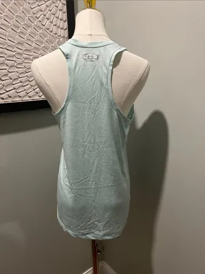 Under Armour Women’s Mint Green Performance Racerback Tank thumbnail 4
