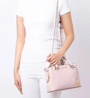 Michael Kors Savannah Saffiano Small Satchel New! thumbnail 7