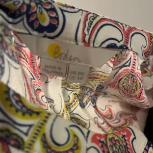 Boden floral tiered linen‎ dress. Size 4 thumbnail 5