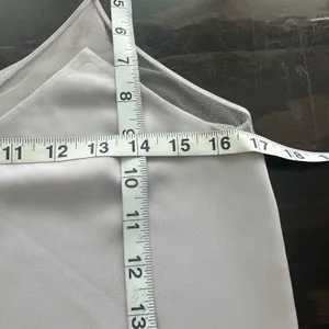 Aritzia Babaton Galen Camisole Women's XS Sheer Mesh Trim Overlay V Neck Panel thumbnail 9