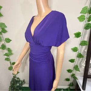 Enfocus Studio Elegant Purple Women's Dress thumbnail 9