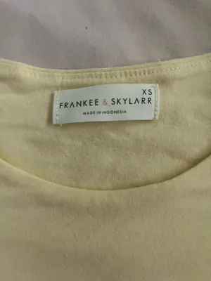 Yellow top Size XS thumbnail 2