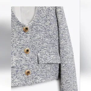 Zara Textured Blazer thumbnail 3