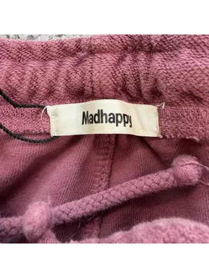 Madhappy Graphic Logo Sweatpants Womens Small Pink Mauve thumbnail 5