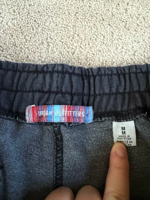 Urban Outfitters Black Washed Sweat Shorts – Size Medium thumbnail 4