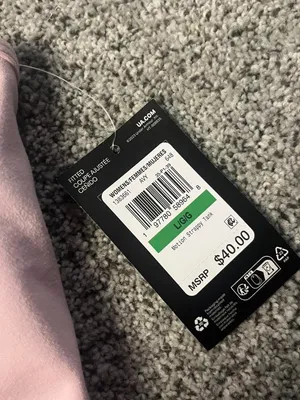Baby pink Under Armor athletic tank top thumbnail 6