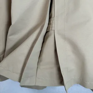 RZ Rachel Zoe Tan Khaki Double Breasted Trench Coat Jacket Womens XL Lined thumbnail 9