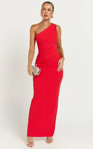 New Showpo CRISELDA Maxi Dress One Shoulder Maxi Dress Size XS MSRP $129 thumbnail 3