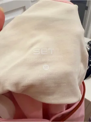 Pink/ Striped Set Active Romper thumbnail 4