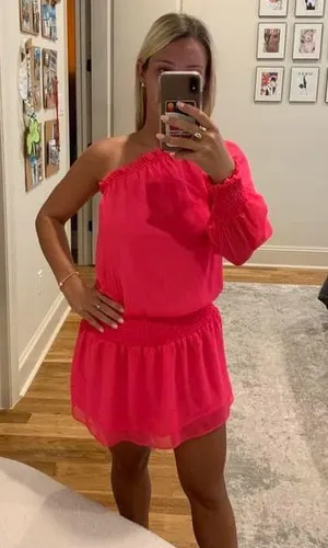 The Clothing Exchange Company Pink Dress thumbnail 1