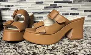NEW Koko + Palenki Downtown platform slide sandals thumbnail 1