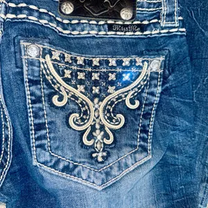 Y2K Miss Me Western Bling Signature Skinny Jeans! thumbnail 5