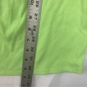 Lovers + Friends women's XL Green V-neck mini dress Sundress twist front open thumbnail 7