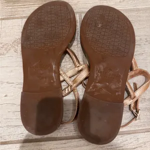 Kate Spade Rose Gold and Brown Sandals Size 8 thumbnail 5