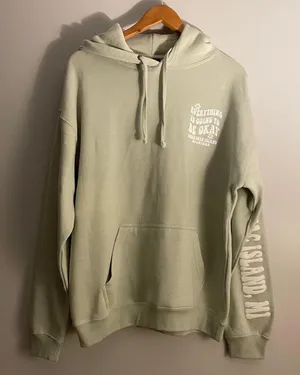 Everything Is Going To Be Okay Hoodie Size L thumbnail 1