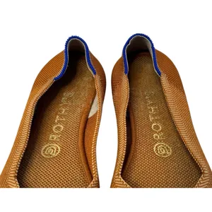 ROTHY’S Fawn Colorway Rounded Toe Ballet Knit Flats Slip On Eco Friendly Size W8 thumbnail 5