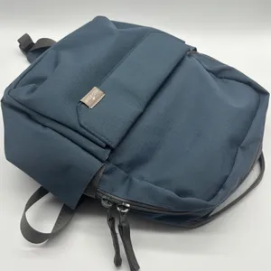 Red Rovr Navy Blue Canvas Backpack Multi Pocket Daily Commuter Bag thumbnail 7