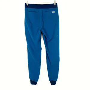 FIGS Zamora Jogger Scrub Pants Teal Blue Orange Size XXS EUC thumbnail 7