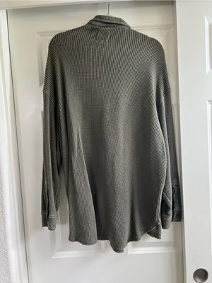 Aerie LumberJane Waffle Shirt thumbnail 3