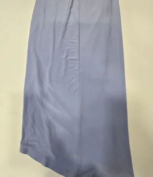 Norma Kamali x REVOLVE Halter Sweetheart Side Drape Gown in Celestial Blue thumbnail 12