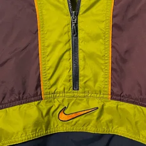Vintage 90's Y2K Nike White Label Colorblock Windbreaker Hoodie Large thumbnail 3