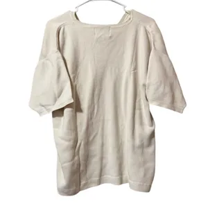 Woolrich Handframed Women Short Sleeve Cotton Shirt Buttons‎ Size XL Vintage thumbnail 2
