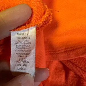 Bucket List Orange Slouchy poncho top thumbnail 3