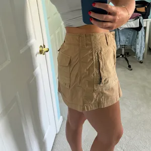 Abercrombie 2000s Mixed Fabric Micro Mini Skirt thumbnail 3