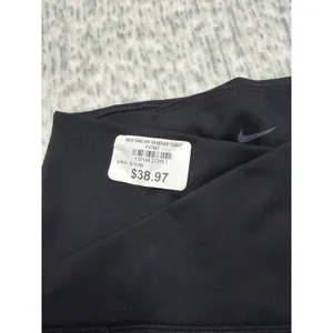 Nike One Dri-Fit‎ HR 7/8 Wrap Tight Womens Black Leggings XS NWT- retagged thumbnail 2