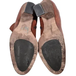 Stuart Weitzman Demigran‎ Leather Ankle Boots Block Heel Booties Women's Shoes thumbnail 11