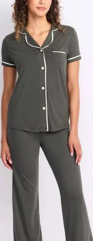 Cosabella Short Sleeve Bella Top & Pant Pajama Set size medium thumbnail 1