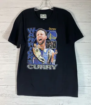 Fanatics Golden State Warriors Stephen Curry unisex tshirt size M thumbnail 1