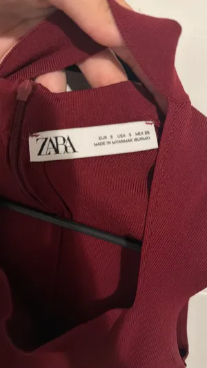Zara cutout high neck top thumbnail 2