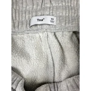 Aritzia Tna - Drawstring Waist Boyfriend Sweatpants in Gray thumbnail 2