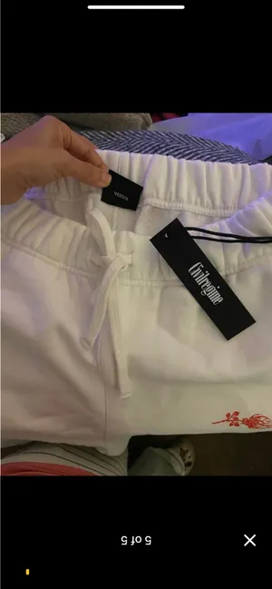 Civil Regime sweatpants White Size M thumbnail 5