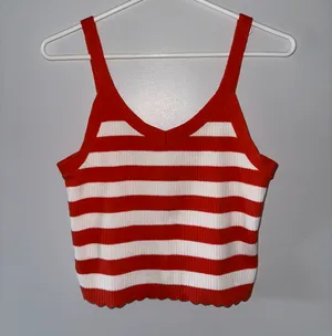 Universal Threads Striped Knit Tank thumbnail 1