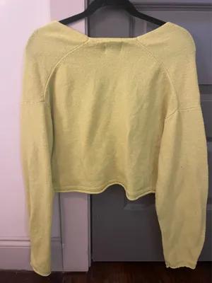 Urban Outfitters Neon Cropped Sweater thumbnail 2