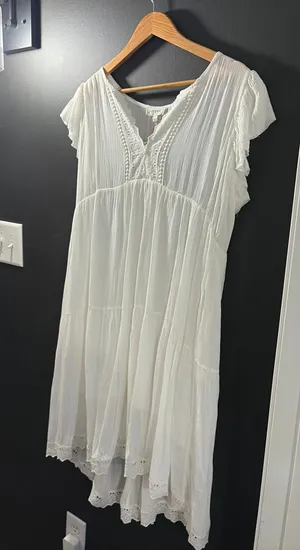 Umgee White Dress thumbnail 1
