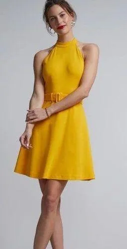 NY&C belted halter neck dress NWT XL thumbnail 1