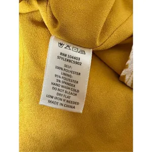 J.O.A yellow dress thumbnail 4
