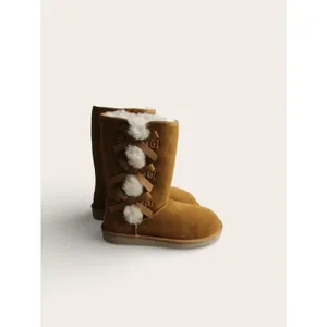 Koolaburra by Ugg Women's Tall Boots‎ Size 8 Chestnut Brown Sherpa Lined thumbnail 6